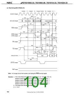 浏览型号UPD703100AGJ-40-8EU的Datasheet PDF文件第104页