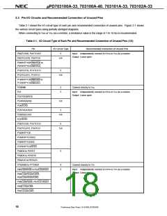 浏览型号UPD703100AGJ-40-8EU的Datasheet PDF文件第18页