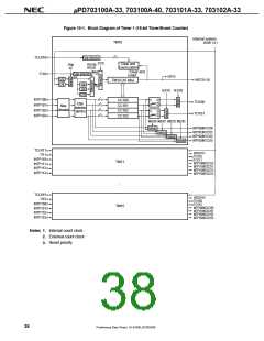 浏览型号UPD703100AGJ-40-8EU的Datasheet PDF文件第38页