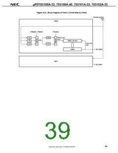 浏览型号UPD703100AGJ-40-8EU的Datasheet PDF文件第39页