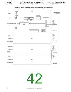 浏览型号UPD703100AGJ-40-8EU的Datasheet PDF文件第42页