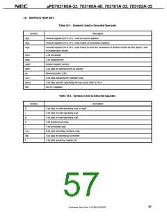 浏览型号UPD703100AGJ-40-8EU的Datasheet PDF文件第57页