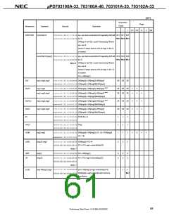 浏览型号UPD703100AGJ-40-8EU的Datasheet PDF文件第61页