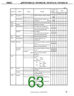 浏览型号UPD703100AGJ-40-8EU的Datasheet PDF文件第63页
