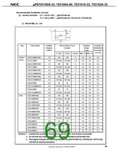 浏览型号UPD703100AGJ-40-8EU的Datasheet PDF文件第69页