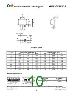 浏览型号G5131-31T23U的Datasheet PDF文件第10页