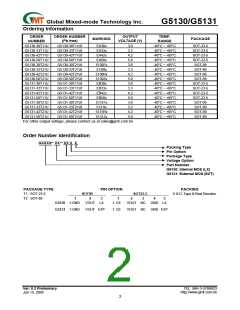 浏览型号G5131-31T23U的Datasheet PDF文件第2页