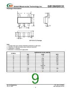 浏览型号G5131-31T23U的Datasheet PDF文件第9页