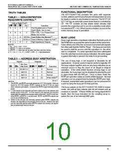 浏览型号IDT7132SA100PB的Datasheet PDF文件第10页
