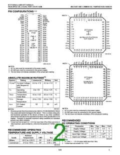 浏览型号IDT7132SA100PB的Datasheet PDF文件第2页