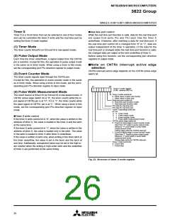 浏览型号M38223M4525FP的Datasheet PDF文件第26页