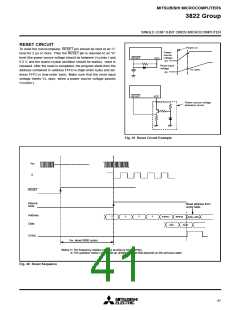 浏览型号M38223M4525FP的Datasheet PDF文件第41页