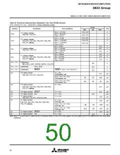 浏览型号M38223M4525FP的Datasheet PDF文件第50页