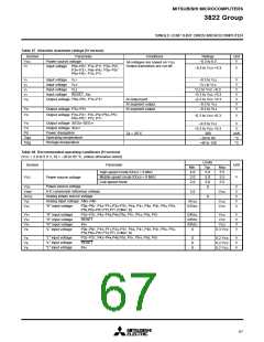 浏览型号M38223M4525FP的Datasheet PDF文件第67页
