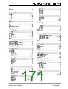 浏览型号PIC16C63A-04/SP的Datasheet PDF文件第171页