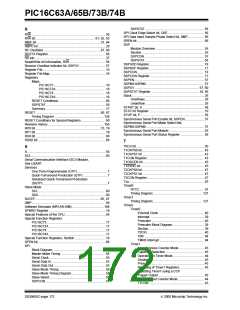 浏览型号PIC16C63A-04/SP的Datasheet PDF文件第172页