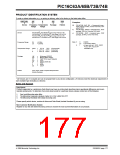 浏览型号PIC16C63A-04I/SO的Datasheet PDF文件第177页