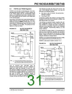 浏览型号PIC16C63A-04/SS的Datasheet PDF文件第31页