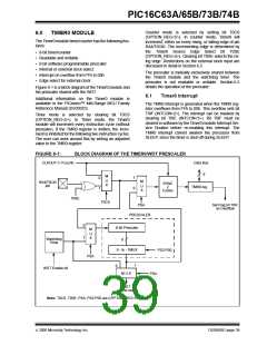 浏览型号PIC16C63A-04/SP的Datasheet PDF文件第39页