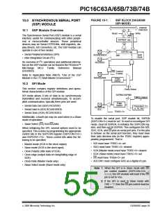 浏览型号PIC16C63A-04I/SP的Datasheet PDF文件第55页