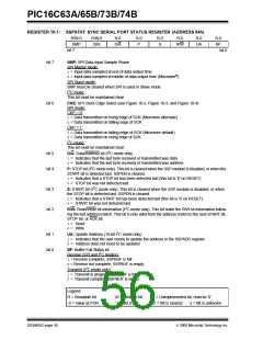 浏览型号PIC16C63A-04I/SO的Datasheet PDF文件第56页