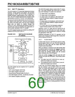 浏览型号PIC16C63A-04I/SO的Datasheet PDF文件第60页