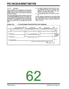 浏览型号PIC16C63A-04I/SO的Datasheet PDF文件第62页