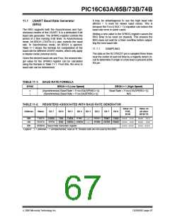 浏览型号PIC16C63A-04I/SO的Datasheet PDF文件第67页