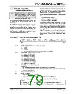 浏览型号PIC16C63A-04I/SP的Datasheet PDF文件第79页