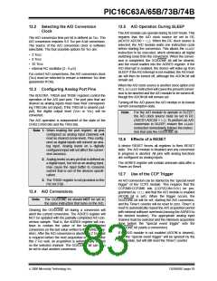 浏览型号PIC16C63A-04I/SO的Datasheet PDF文件第83页