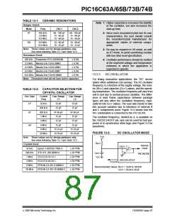 浏览型号PIC16C63A-04I/SO的Datasheet PDF文件第87页