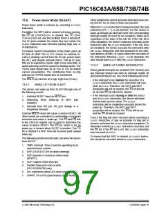 浏览型号PIC16C65B-20/L的Datasheet PDF文件第97页