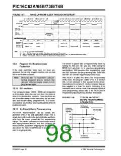 浏览型号PIC16C65B-20/L的Datasheet PDF文件第98页