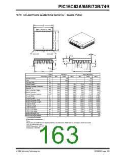 浏览型号PIC16C74B-04/P的Datasheet PDF文件第163页