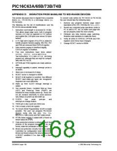 浏览型号PIC16C74B-04/P的Datasheet PDF文件第168页