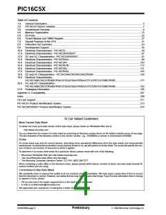 浏览型号PIC16C54-RC/SO的Datasheet PDF文件第4页