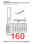 浏览型号PIC16F73-I/SPG的Datasheet PDF文件第160页