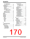 浏览型号PIC16F73-I/SPG的Datasheet PDF文件第170页