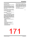 浏览型号PIC16F73-I/SPG的Datasheet PDF文件第171页
