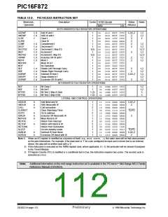 浏览型号PIC16F872-I/SS的Datasheet PDF文件第112页