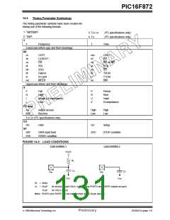 浏览型号PIC16F872-I/SS的Datasheet PDF文件第131页