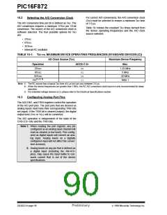 浏览型号PIC16F872-I/SS的Datasheet PDF文件第90页