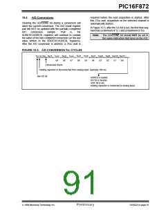 浏览型号PIC16F872-I/SS的Datasheet PDF文件第91页