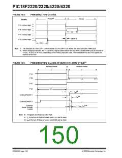 浏览型号PIC18F2320-I/SP的Datasheet PDF文件第150页