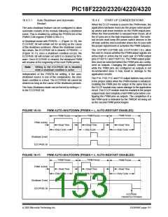 浏览型号PIC18F4320-I/P的Datasheet PDF文件第153页