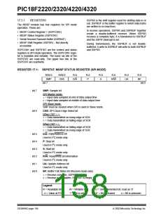 浏览型号PIC18F4320-I/P的Datasheet PDF文件第158页