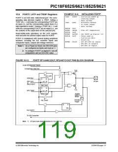 浏览型号PIC18F8621-I/PT的Datasheet PDF文件第119页