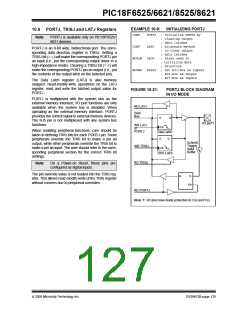 浏览型号PIC18F8621-I/PT的Datasheet PDF文件第127页