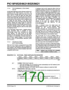 浏览型号PIC18F8621-I/PT的Datasheet PDF文件第170页