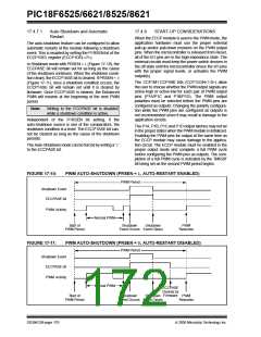 浏览型号PIC18F8621-I/PT的Datasheet PDF文件第172页